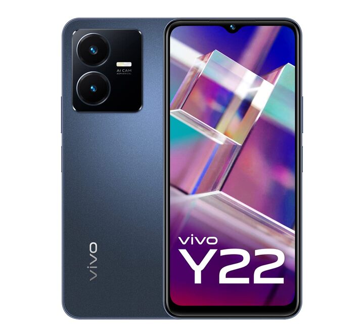 Vivo Y22 (Starlit Blue 4GB RAM 128GB Storage) (Y22 4/128GB S/BLUE)